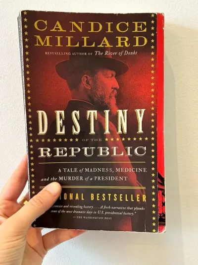 Book cover 1 for Destiny of the Republic James Garfield