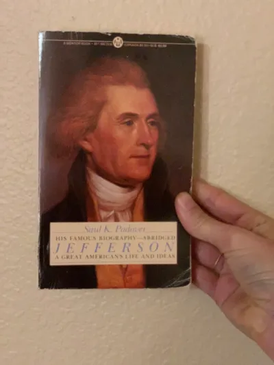 Book cover 1 for Jefferson: A Great American's Life and Ideas (Abridged)