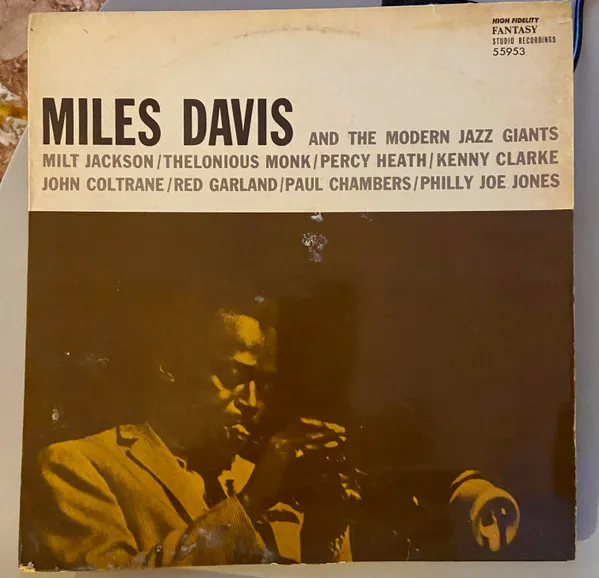 Album cover for And the Modern Jazz Giants by Miles Davis