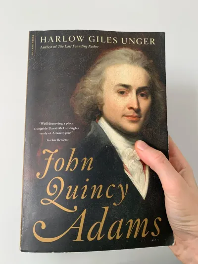 Book cover 1 for John Quincy Adams